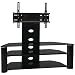 Techcraft TRK55B 55-Inch Television Stand (Black)