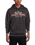 MLB Men's Atlanta Braves Property Of Long Sleeve Hooded Fleece Pullover (Pro Granite, Large)