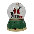 Water Globe - Contemporary Santa