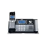 RCA25250RE1 - Phone System,6.0,w/TAD,2-Line,Expandable,Cordless,BK/SR