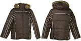 SEVENTY SEVEN - JUNIOR PLUS SEVENTY SEVEN Brown Parka W/ Detachable Fur Trimmed Hood