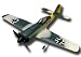 Radio Controlled Focke-Wulf Fw190 4 channel foamie WW2 Warbird Guanli Grey version