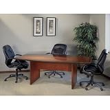 12' Corsica Boat-Shaped Conference Table Finish: Sierra Cherry