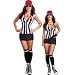 Sexy Referee Costume - 5 Piece Set - Small