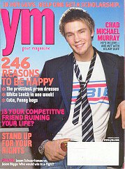 YM Magazine, March 2004, Chad Michael Murray Cover