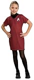 Deluxe Girls Star Trek Red Dress Costume