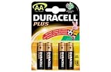 Electronics : Duracell Plus AA Batteries - 4 Pack.