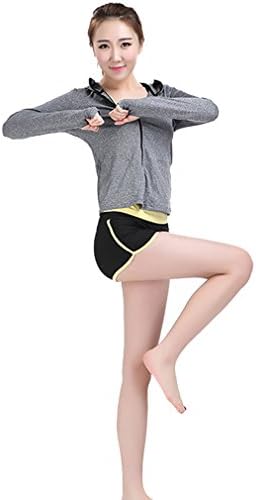 Fullwell Sportwear with Hat Corsage Women's Running Yoga Clothes Suit (X-Large)