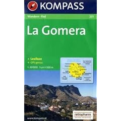 Kompass Karten, La Gomera: Wandern / Rad, Lexikon / GPS-genau