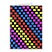 Colourful Squares (digital) by Louisa Knight - Greeting Card (Pack of 2) - 7x5 inch - Art247 - Standard Size - Pack Of 2