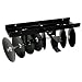Agri-Fab Ground-Engaging Attachment Sleeve Hitch Disc Cultivator #45-0266