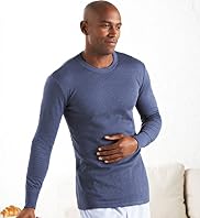 Cotton Blend Long Sleeve Thermal Vest