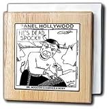 Review 3dRose LLC  / Dr. Moocow Makes A Diagnosis - 6 Inch Tile Napkin Holder
