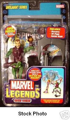 Marvel Legends Series 13 > Green Goblin (Unmasked Chase Variant) Action Figure