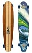 Arbor CROSS STEP Complete Skateboard with Vivid Wave Graphic