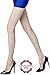Best Women's Control Top 12 Den All Sheer Toe silk stockings Tights Panty Hose