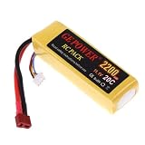 GE Power Supply Li-Po Battery for RC Model 2200mAh 11.1V