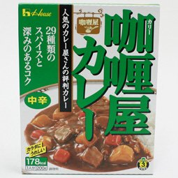 ハウス カリー屋カレー 中辛 200g