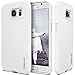 Galaxy S6 Case, Caseology [Daybreak Series] Slim Fit Shock Absorbent Cover [White] [Slip Resistant] for Samsung Galaxy S6 - White