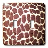 Patricia Sanders Photography - Giraffe Print - Light Switch Covers - double toggle switch