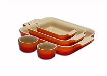 Le Creuset Stoneware Gift Set, 5 Piece, Volcanic