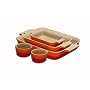 Le Creuset Stoneware Gift Set, 5 Piece, Volcanic