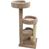 New Cat Condos Premier Kitty Pad Cat Tree, Brown