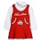 Infant Girls' 2-pc. Cheerleader Set - Ohio State