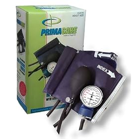 Blood Pressure Kit with D-Ring Cuff - Large Adult