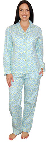 bSoft Women's Flannel Longsleeve lounger Pajamas