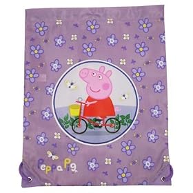 Peppa Pig Lilac Butterflies Trainer Bag