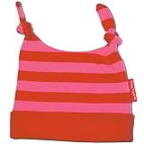 Toby Tiger Stripy Red/Pink Baby Hat (6-12 months)