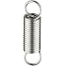 Stainless Steel 302 Extension Spring, 0.313 OD x 0.037" Wire Size x 1.125" Free Length (Pack of 10)