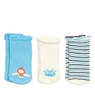 Please Mum 3 Pack Terry Sock - Van/blu/blu - 3 - 6 Months