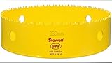 Starrett DH160M Bi-Metal Dual Pitch Professional Hole Saw, HSS Teeth, 6-5/16 Diameter, 1-5/8 Cutting