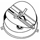 Greystone Home Products ABCDBRDO6 Ceiling Diffuser Damper