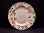 Johnson Brother's Desert Rose Giving Plate 10-3/4-Inch