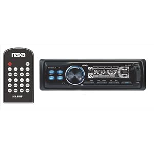 Naxa NX-667 In Dash 400 Watt CD MP3 Player AM FM Car Stereo w/USB + SD
