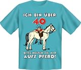 Fun T Shirt  Auf's Pferd 40 ???  Gren S - XXL