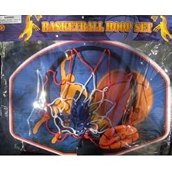 Small Basketball and Hoop for Over Door or Wall mount.