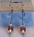 Butterfly - Fushia/Yellow Swarovski Crystal Earrings