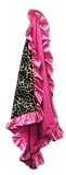 Lollipop Leopard/Plush Pink with Ruffle