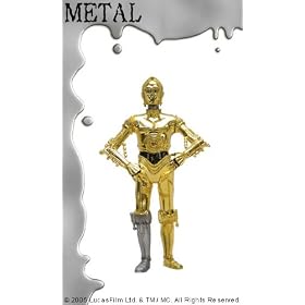 Star Wars C-3PO - Statuette en m�tal 10 cm