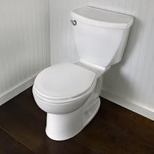 American Standard Cadet-3 FloWise Round Front Two-Piece Toilet with High Efficiency