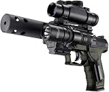 Walther NightHawk air pistol with green grips air pistol