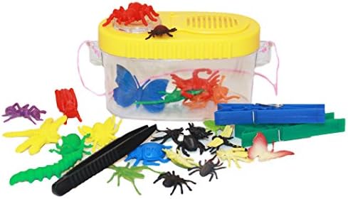 Fine Motor Bugs Bundle with Tweezers and Bug Box