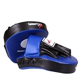 Focus Pads, Hook & Jab pads, Kick Pads, Curved Boxing Pads, Martial Arts, Blue