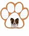 Papillon Dog Paw Magnetic Note Pads