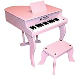 Schoenhut Fancy Baby Grand Piano - Pink