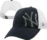 New York Yankees Women's Jersey Shimmer Mesh Adjustable Hat